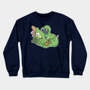 Tiny Raptor Squad Crewneck Sweatshirt